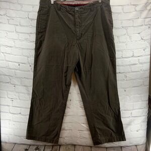 Dockers Trousers Mens‎ 38X30 Pants Brown Flat Front Classic Casual